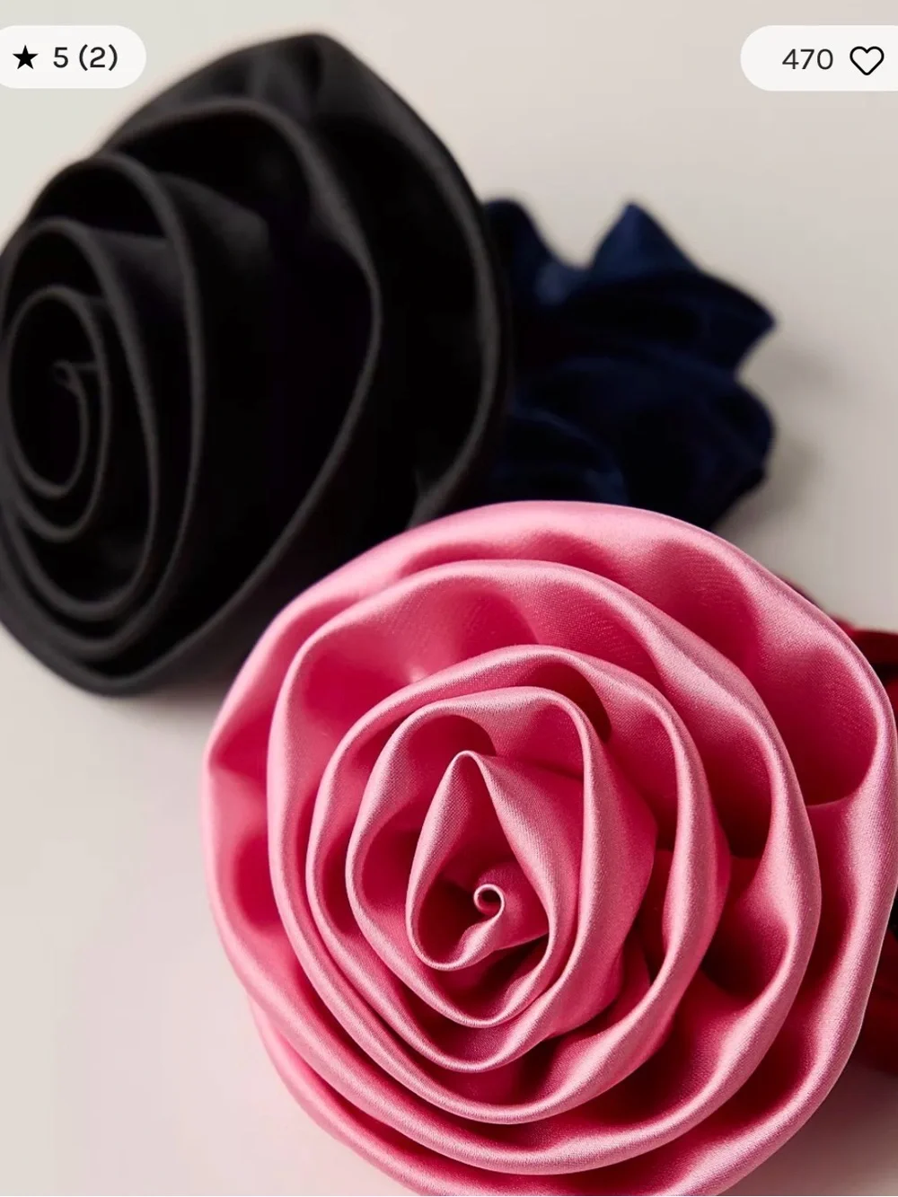 Free People thorns and roses pony. NWT. Black